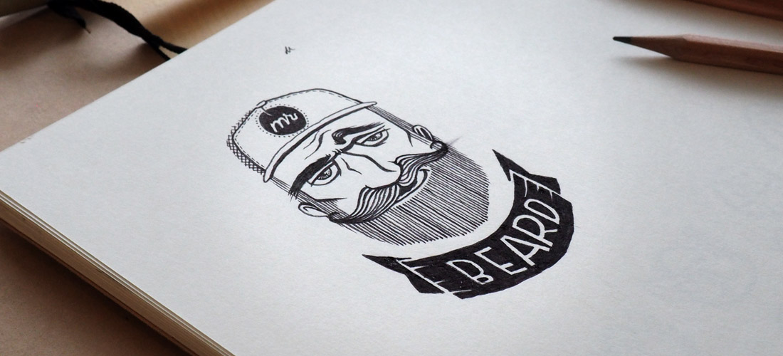 Mr Beard - propozycja logo